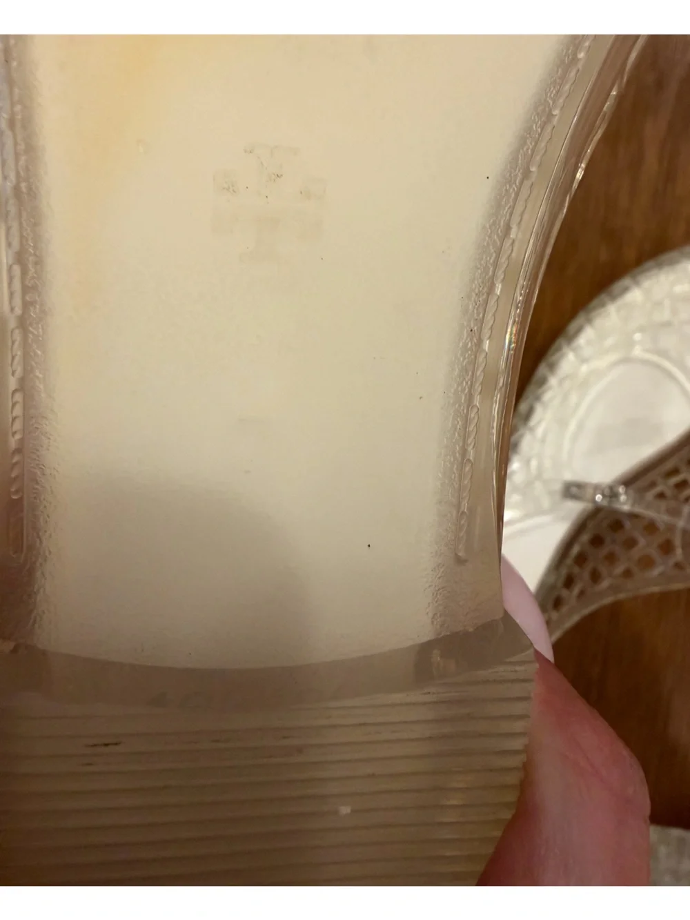 Tory Burch Clear Mellow Mary Jane Jelly